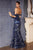 Cinderella Divine - Cold Shoulder Embellished Prom Dress CB074 - 1 pc Smoky Blue In Size 8 Available CCSALE