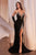 Cinderella Divine CP639 - Crystal Beaded Sheath Gown Pageant Dresses