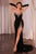 Cinderella Divine CP639 - Crystal Beaded Sheath Gown Pageant Dresses