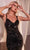 Cinderella Divine CR381 - Sequin Velvet Formal Gowns Formal Gowns