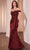 Cinderella Divine CR877 - Embellished Sheath Evening Gown Mother of the Bride Dresses