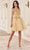 Cinderella Divine CY019 - Appliqué Corset Style Cocktail Dress Cocktail Dresses