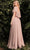 Cinderella Divine HT101 - Cape Sleeve Lace Formal Dress Mother of the Bride Dresses