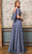 Cinderella Divine HT101 - Cape Sleeve Lace Formal Dress Mother of the Bride Dresses