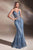 Cinderella Divine - J810 Shimmer Corset Bodice Mermaid Junior Prom Gown Evening Dresses 2 / Paris Blue