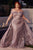 Cinderella Divine J836 - Tulle Off-Shoulder Evening Gown Prom Dresses 18 / Mauve-