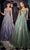 Cinderella Divine J852 - Glitter Print Sweetheart Prom Dress Prom Dresses 2 / Sage