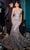 Cinderella Divine J855 - Sweetheart Neckline Mermaid Gown Evening Dresses 6 / Silver