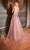 Cinderella Divine J858 - Off-Shoulder Sheath Dress with Embroidery Evening Dresses