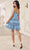 Cinderella Divine KV1090 - Tiered A-Line Silhouette Cocktail Dress Cocktail Dresses