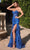 Cinderella Divine KV1095 - Trumpet Prom Gown with Sweetheart and Ruffled Skirt Prom Dresses 2 / Royal