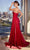 Cinderella Divine PT004 - Asymmetric Prom Dress with Ruched Bodice Prom Dresses