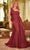 Cinderella Divine PT004C - Sheath  Asymmetrical Evening Dress Evening Dresses 16 / Sienna Rose