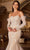 Cinderella Divine WL008 - Strapless Bridal Gown with Lace Embellishments Bridal Dresses