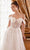 Cinderella Divine WN307 - Off-Shoulder Bridal Dress with Embellishments Bridal Dresses