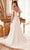 Cinderella Divine WN315 - Ruched Off-Shoulder Bridal Dress Bridal Dresses