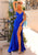 Clarisse 810440 - Beaded Mermaid Prom Dress Prom Dresses 00 / ElectricBlue