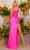 Clarisse 811109 - Embellished Strapless Prom Gown with Slit Evening Dresses