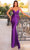 Clarisse 811121 - Satin Sheath Prom Dress Prom Dresses