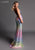 Clarisse 811128 - Halter Rainbow Sequin Prom Gown Prom Dresses