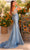 Clarisse 811133 - Crystal Beaded Knotted Waist Prom Gown Prom Dresses