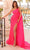 Clarisse 811208 - Asymmetrical Evening Dress with Slit Evening Dresses