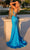 Clarisse 811218 - Beaded V-Neck Prom Dress Prom Dresses