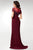 Clarisse - M6532Gleaming Embellished Short Sleeve Evening Gown Mother of the Bride Dresses 6 / Navy