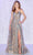 Colette By Daphne CL12006 - Glitter Tulle Prom Gown Prom Dresses