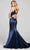 Colette By Daphne CL12117 - Satin Laced Formal Gown Formal Gowns