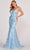 Colette By Daphne CL2076 - Embellished Sleeveless Prom Gown Prom Dresses 00 / Ice Blue