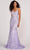 Colette By Daphne CL2076 - Embellished Sleeveless Prom Gown Prom Dresses 00 / Lilac/Silver