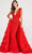 Colette By Daphne CL2096 - Laced Sheath Evening Dress Evening Dresses 00 / Red