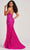 Colette By Daphne CL5103 - Feather Ornate Prom Dress Prom Dresses