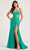 Colette By Daphne CL5104 - Sheer Corset Prom Dress Prom Dresses 00 / Jade