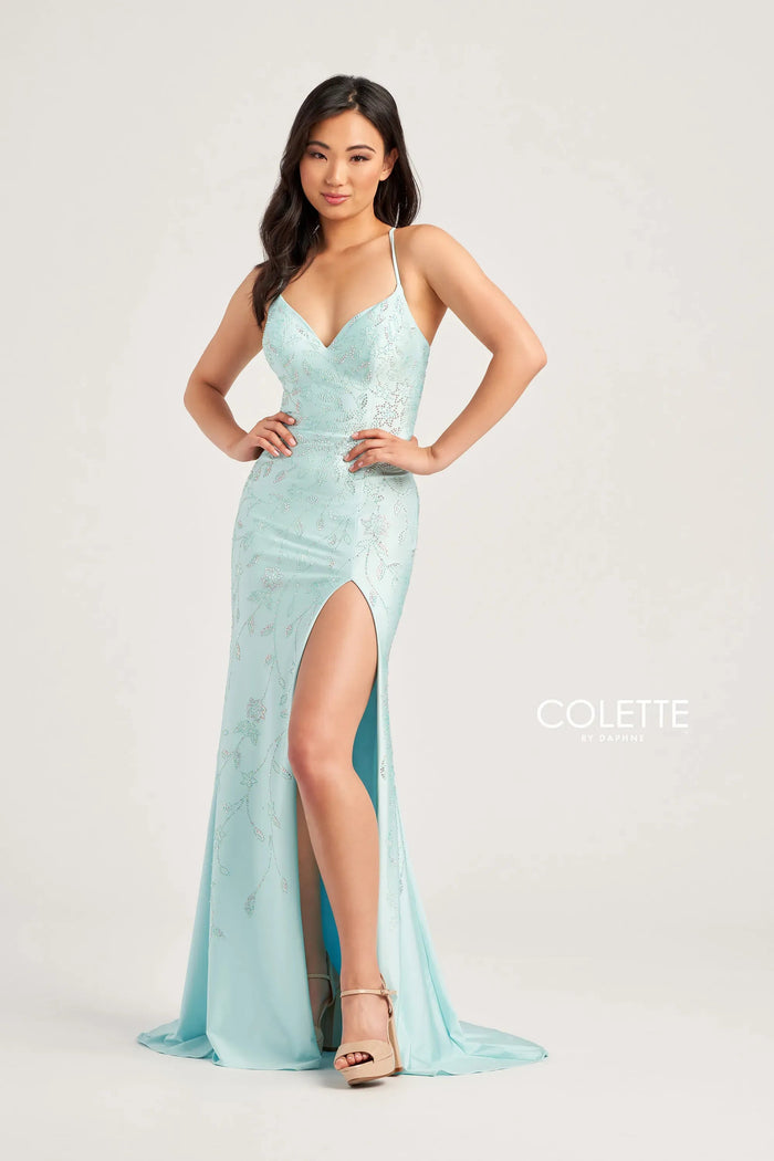 Colette By Daphne CL5110 - Beaded Jersey Prom Dress Special Occasion Dress