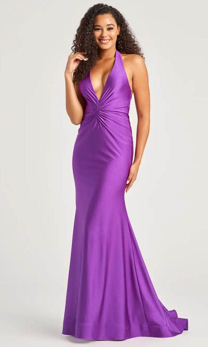 Colette By Daphne CL5199 - Halter Tie Back Prom Dress – Couture Candy