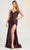 Colette By Daphne CL5204 - Corset Bodice Prom Dress Prom Dresses 00 / Espresso