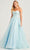 Colette By Daphne CL5265 - Strapless Sweetheart Prom Dress Prom Dresses 00 / Light Blue