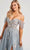 Colette By Daphne CL8150 - Embroidered Tulle Prom Dress Prom Dresses