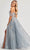 Colette By Daphne CL8150 - Embroidered Tulle Prom Dress Prom Dresses