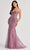 Colette By Daphne CL8210 - Embellished Trumpet Prom Gown Prom Dresses 00 / Heather