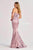 Colette By Daphne CL8410 - Floral Embellished Mermaid Gown Prom Dresses