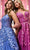 Colette By Daphne CL8420 - Floral Detail Prom Gown Prom Dresses