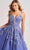 Colette By Daphne CL8420 - Floral Detail Prom Gown Prom Dresses