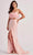 Colette By Daphne CL8450 - Two-Piece Applique Prom Gown Prom Dresses 00 / Ice Pink