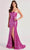 Colette By Daphne CL8610 - Straight-Across Sequin Gown Prom Dresses 00 / Orchid