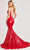 Colette By Daphne CL8615 - Plunging Sequin Long Gown Pageant Dresses