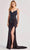 Colette By Daphne CL8620 - Open Back Prom Gown Prom Dresses 00 / Black