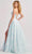 Colette By Daphne CL8635 - Floral Organza Prom Dress Prom Dresses